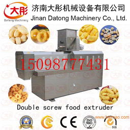 休閑食品生產線與膨化食品機械設備 生產廠家與價格分析